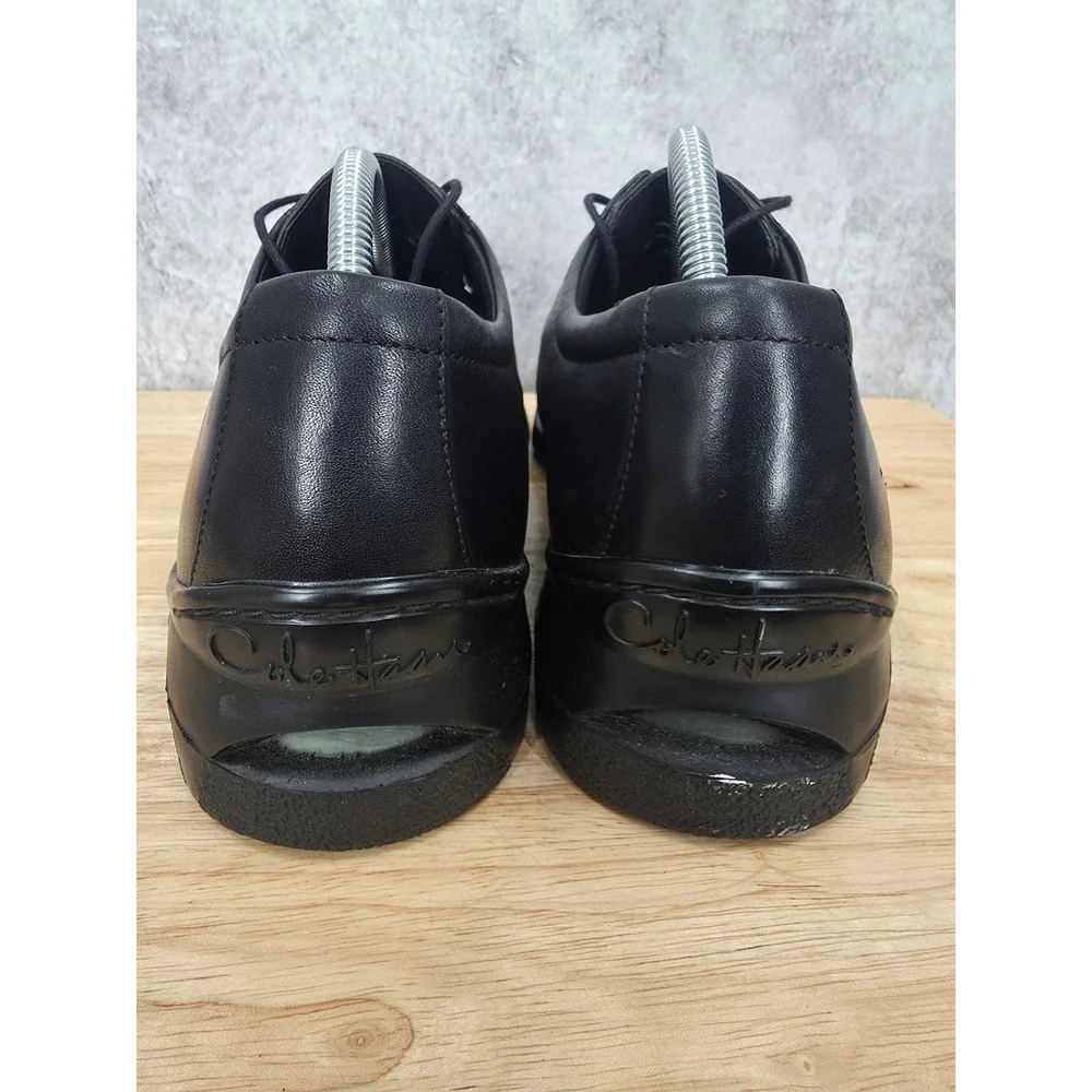 Cole Haan Air Oxford Shoes Mens 10.5 M Black Leather Derby Dress Shoes Comfort